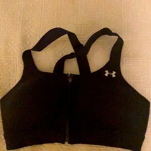 Black sports bra. High performance